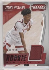 2021 Chronicles Draft Picks Threads Rookie Memorabilia Red Ziaire Williams 0a16