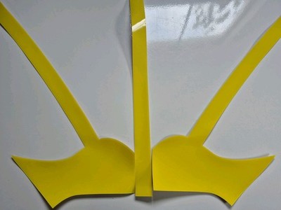 Michigan Wolverines football helmet decals set