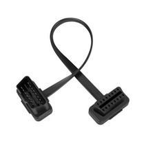 OBD2 Extension Cable - 16 Pin Male to Female OBD 2 Flat Ribbon GPS Tracker
