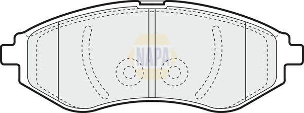 Bremsbelagsatz BremsklöTze FüR Chevrolet Aveo/Kalos SchräGheck T200 T250-image