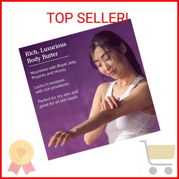 HERITAGE STORE Manteca Corporal Egipcia Dorada, Hidratante Corporal para el Cuidado de la Piel Seca, Sin Foto 2 de 2