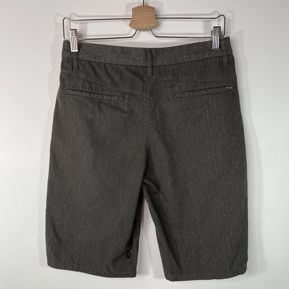 Volcom VMONTY Shorts Solid Gray Chino Casual 10” Men’s 30 - Image 2 of 4