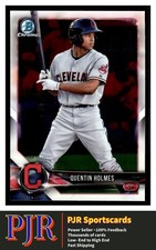 2018 Bowman Chrome #BCP88 Quentin Holmes Cleveland Indians  BUY 4 - 35% OFF