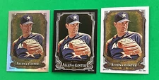 3 Diff  2024 TOPPS ALLEN GINTER . NOLAN RYAN  . BLACK X , HOT BOX , Reg. # 131