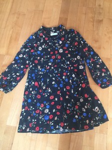 zara girls black dress