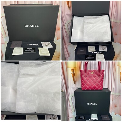 CHANEL CC Wild Stitch Surpique Lambskin Handbag SUPER RARE! Pink