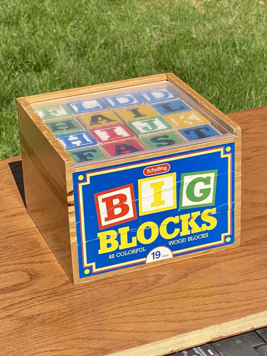 Big blocks of wood 2025