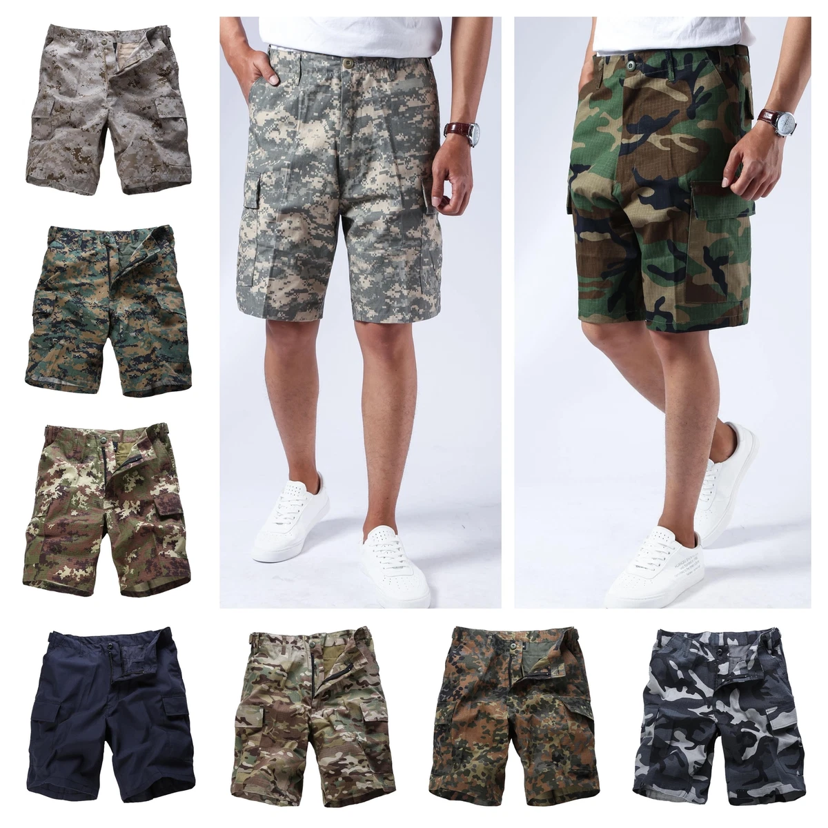 Men's army clearance cargo shorts