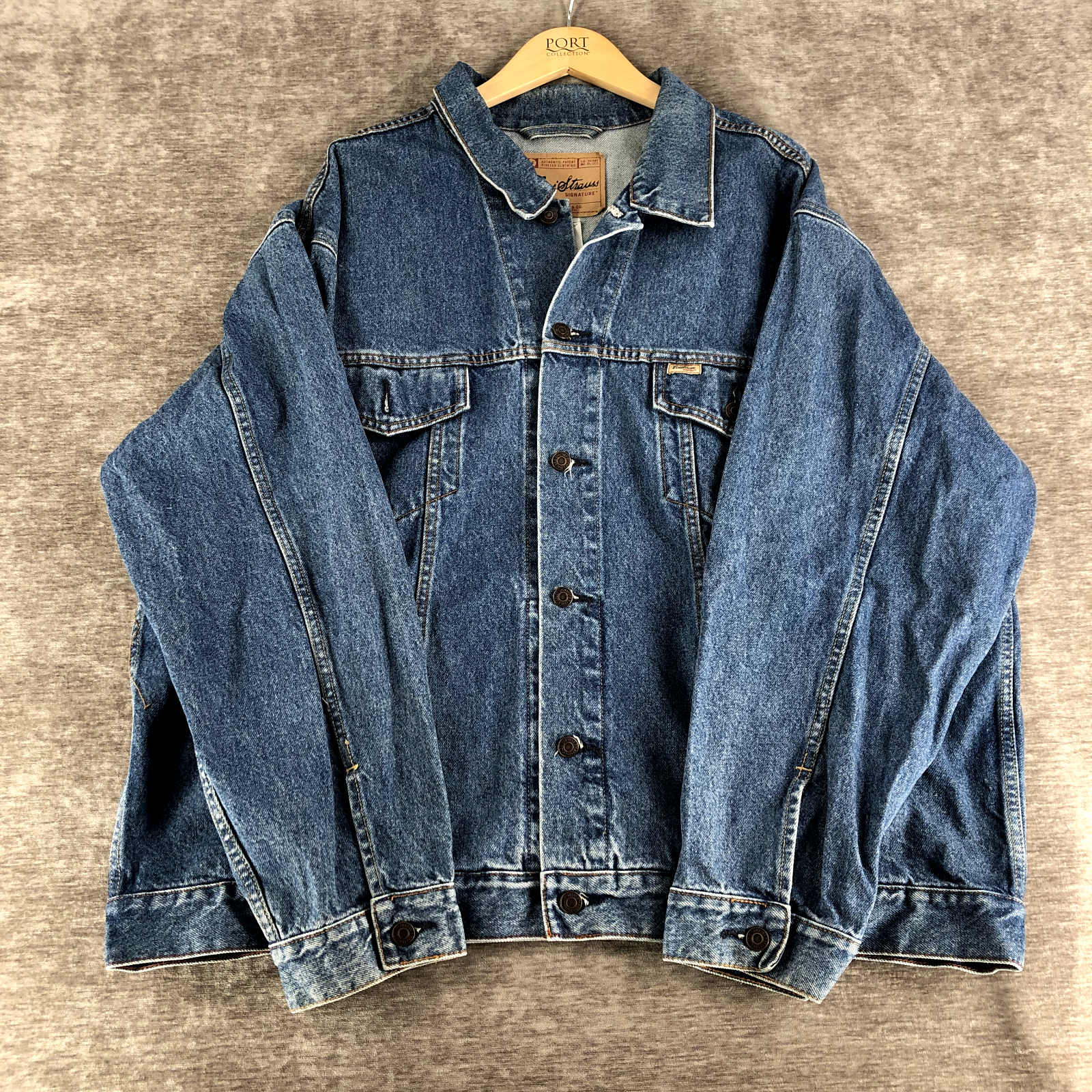 Levi's Men's Denim Trucker Jacket Size 3XL Pockets Button Cotton