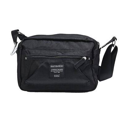 Marimekko Shoulder Bag 999 Black MY THINGS 47241-999 Nylon