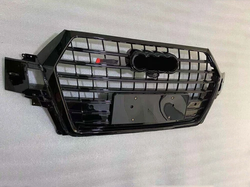 For Audi Q7 2016 2017 2018 2019 Front Bumper Grille SQ7 Style Grill Black Strip - Picture 3 of 6