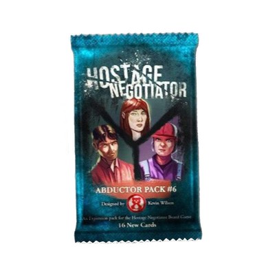 6 Hostage Negotiator Abductor Card Drafting Expansion Game Pack Player 1 Age 15+