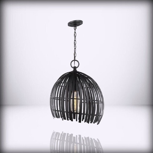 Generation Lighting ; 6522701-112 Hanalei - 1 Light Pendant, M 13.25x11.50x11.50