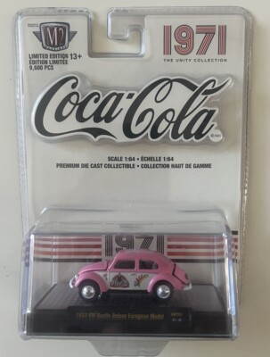 M2 Machines 1971 Unity Coca-Cola 1953 VW Beetle European Model Limited Edition