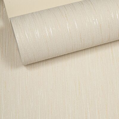 Uni Gold Metallic Glitzer Tapete Struktur Rindenoptik Grandeco Regency 