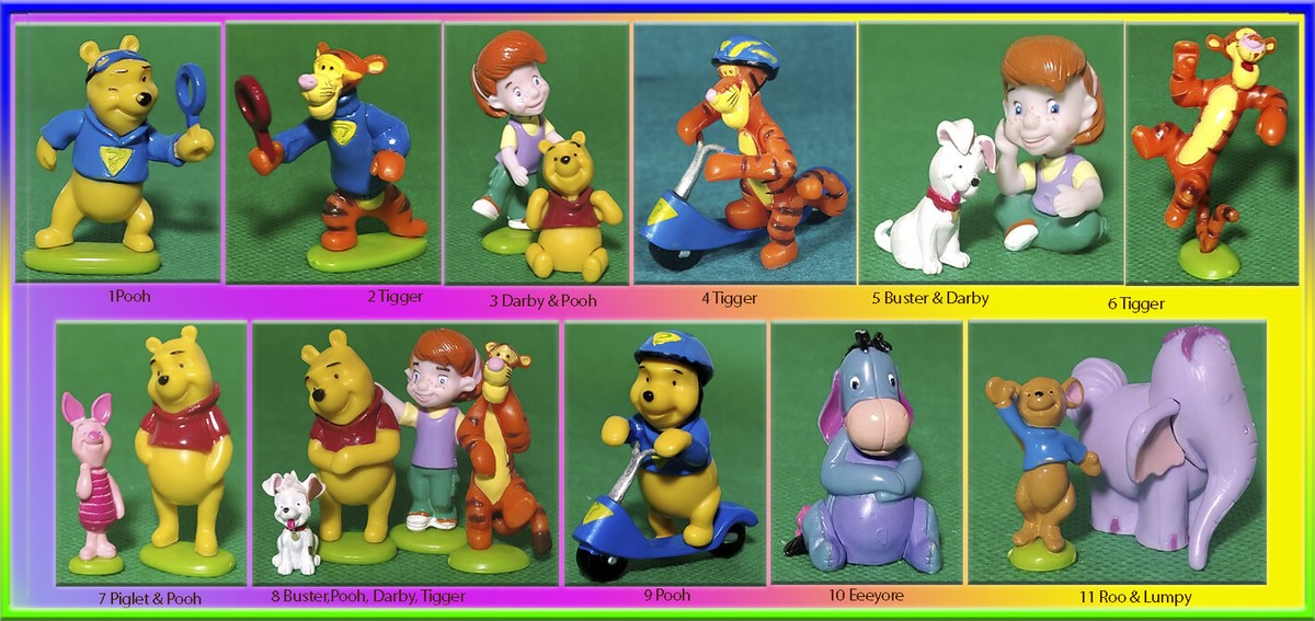 Extra KINDER SURPRISE 2008 Landrin My Friend Tigger & Pooh