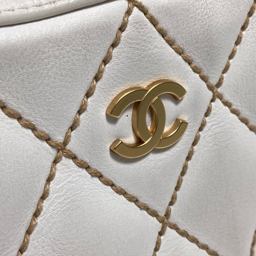 CHANEL CC CC Mark bag Wild stitch Vintage Mini Duffle Bag Shoulder