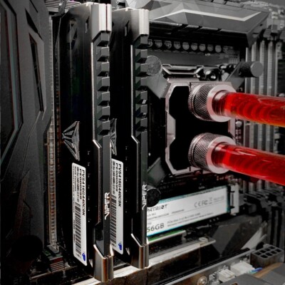 Patriot Viper Steel 32GB (1x32G) DDR4-3600 PC4-28800 C18 UDIMM XMP