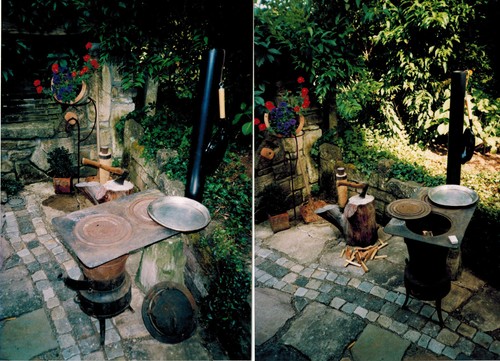 Kleiner alter Kochofen 3 aus Weinberghaus - Bild 6 von 6
