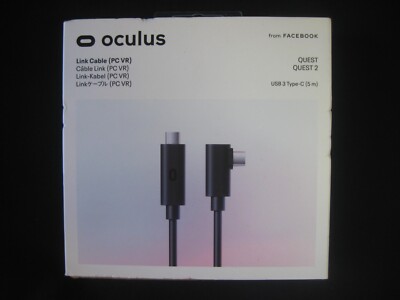 OCULUS LINK CABLE (PC VR) QUEST, QUEST 2 USB 3 TYPE-C (5m)-NEW IN BOX