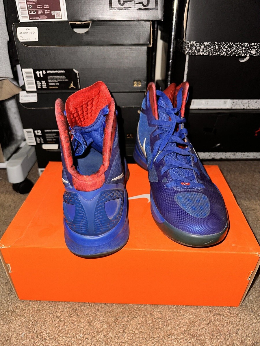 Nike Hyperdunk Blue / Red Size 12 Blake Griffin - Clippers | eBay