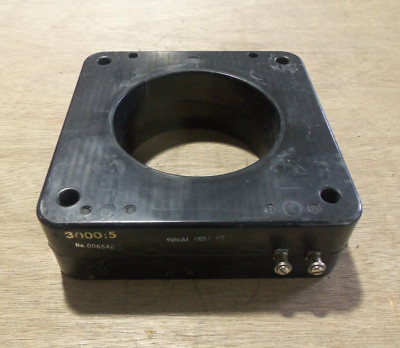ABBOTT 135-302 CURRENT TRANSFORMER RATIO-3000:5A 50-400HZ 600V INS CLASS 10kV