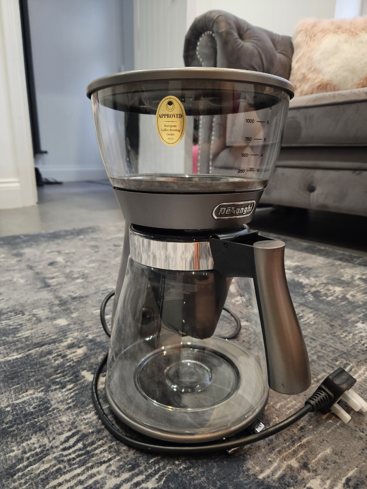 De'Longhi Clessidra ICM 17210 Filter Coffee Maker Silver