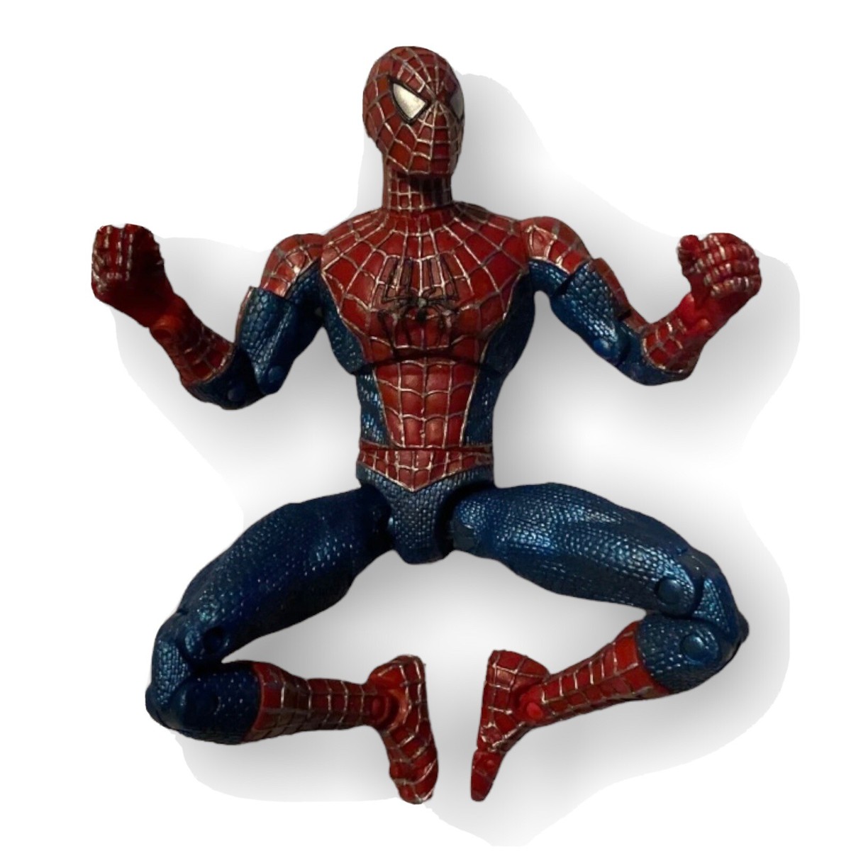 ToyBiz Spider-Man Movie Super Poseable Action Figure 793625068646