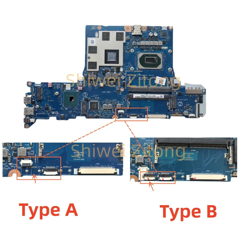 For Acer Nitro 5 AN515 AN517-52 AN515-55 i5/i7-10th CPU Laptop