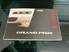 96 1996 Pontiac Grand Prix Owners Manual