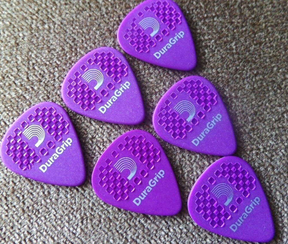 D'Addario Planet Waves DuraGrip,a1 1.2mm 6 Picks in pack