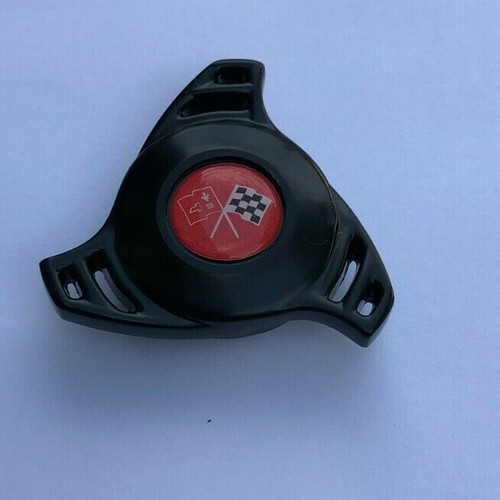 Chevrolet flags Corvette Black AIR CLEANER WING NUT Edelbrock Holley