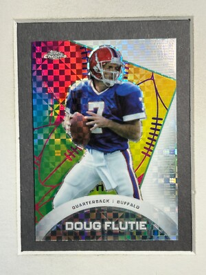#CAE-2 Doug Flutie Buffalo Bills 2023 Topps Composite Football Chrome X-FRACTOR
