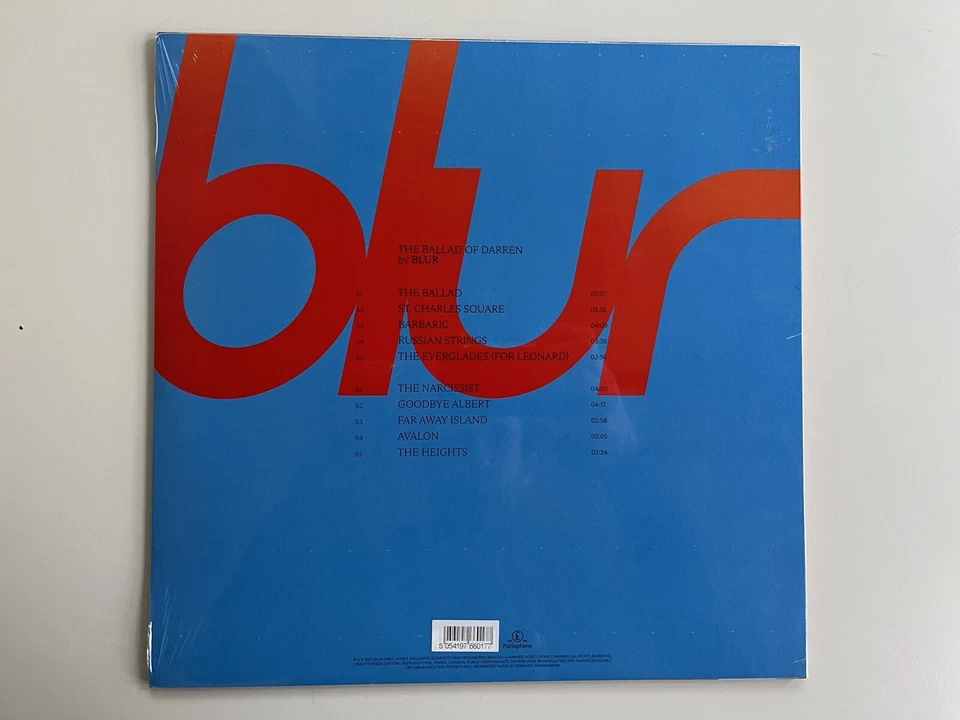 Blur / The Ballad Of Darren 2023 Vinyl LP M/M Parlophone EU Import New Sealed - Image 2 of 4