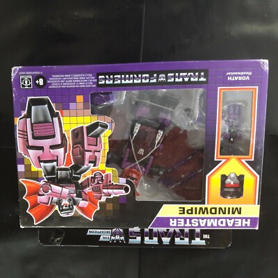 Transformers Evil Decepticon Headmaster Mindwipe Figure *New Sealed*