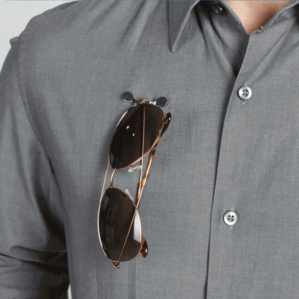 Eye Glasses Holder Eyeglass Spectacle Sunglasses Clip Hang Hook eBay