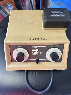 Caulk Dentsply Vari-Mix III Dental Amalgamator