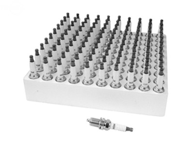 NGK BKR5ES Spark Plugs CS6 100 ct Shop Pack, Replaces CHAMPION RC12YC, 1716(100)