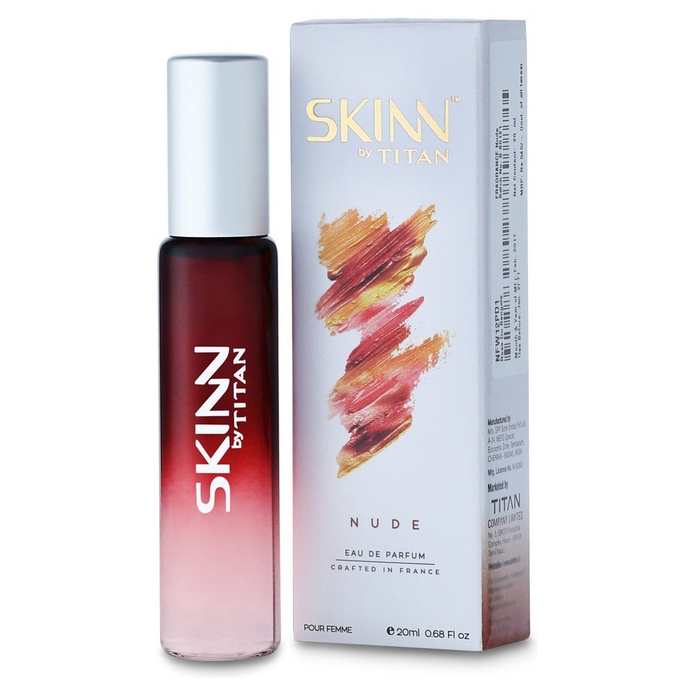 SKINN BY TITAN Nude Fragrance For Women, 20ml- Long Lasting