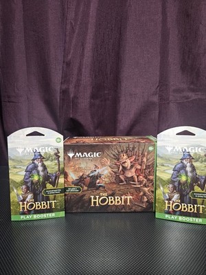 Magic The Gathering: The Hobbit Bundle Box & 2 Play Boosters. Brand New Sealed