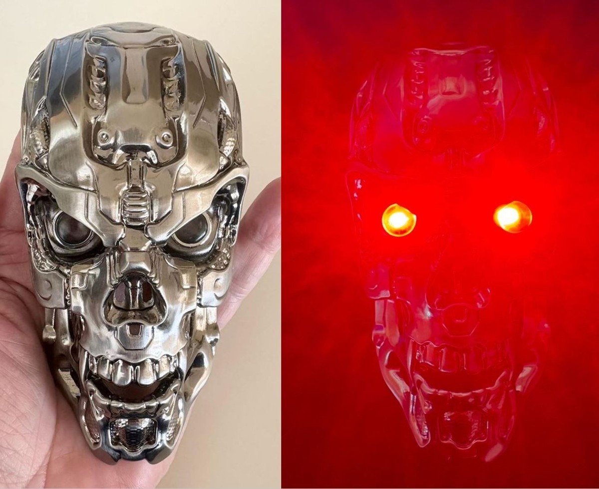 Skull Tail Lights Harley Chopper Motorcycle Brake & Signal Lights