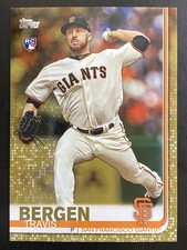 Travis Bergen 2019 Topps Update Baseball GOLD /2019 San Francisco Giants #US40