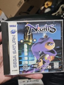 Nights Into Dreams Sega Saturn Box Manual Game Controller! Excellent Condition!