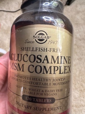 Solgar Glucosamine MSM Complex supplement 