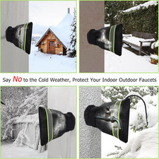 Outdoor Faucet Cover, Thicken Outdoor Faucet Covers for Winter Freeze Protect...