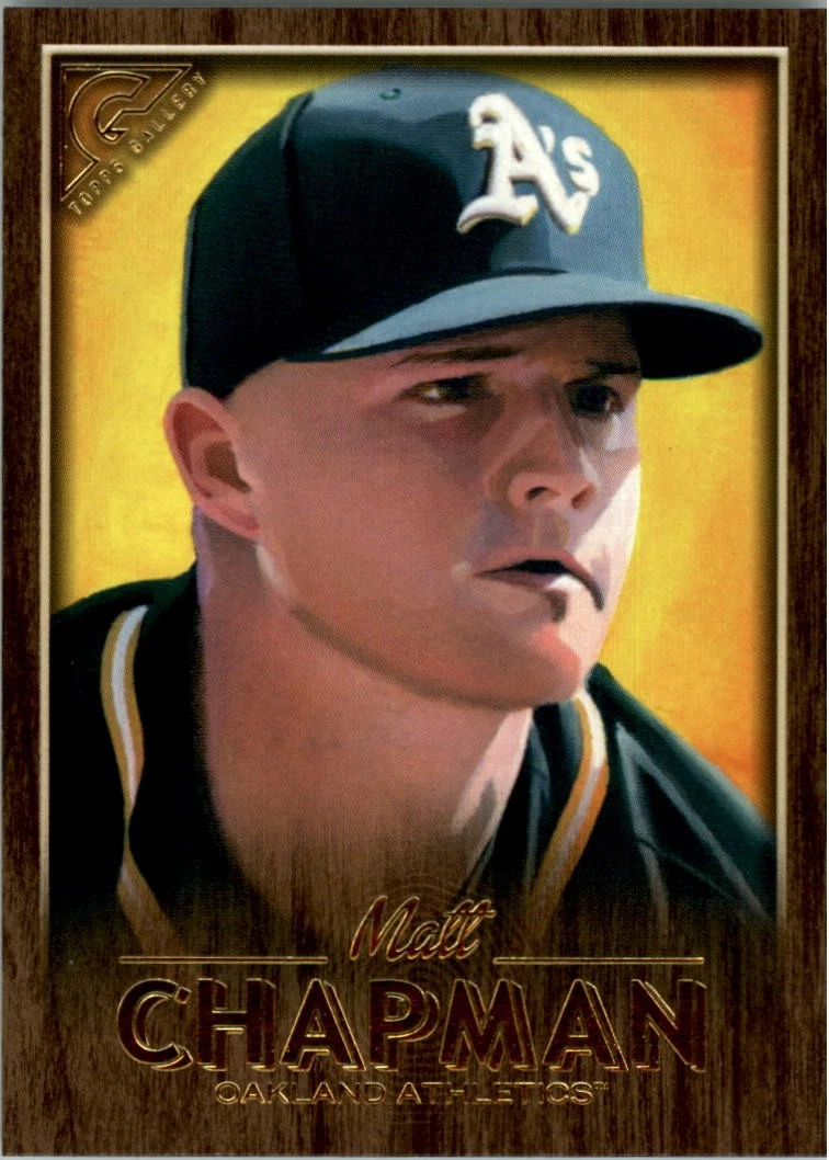 2018 Topps Gallery Canvas #11 Matt Chapman - BB