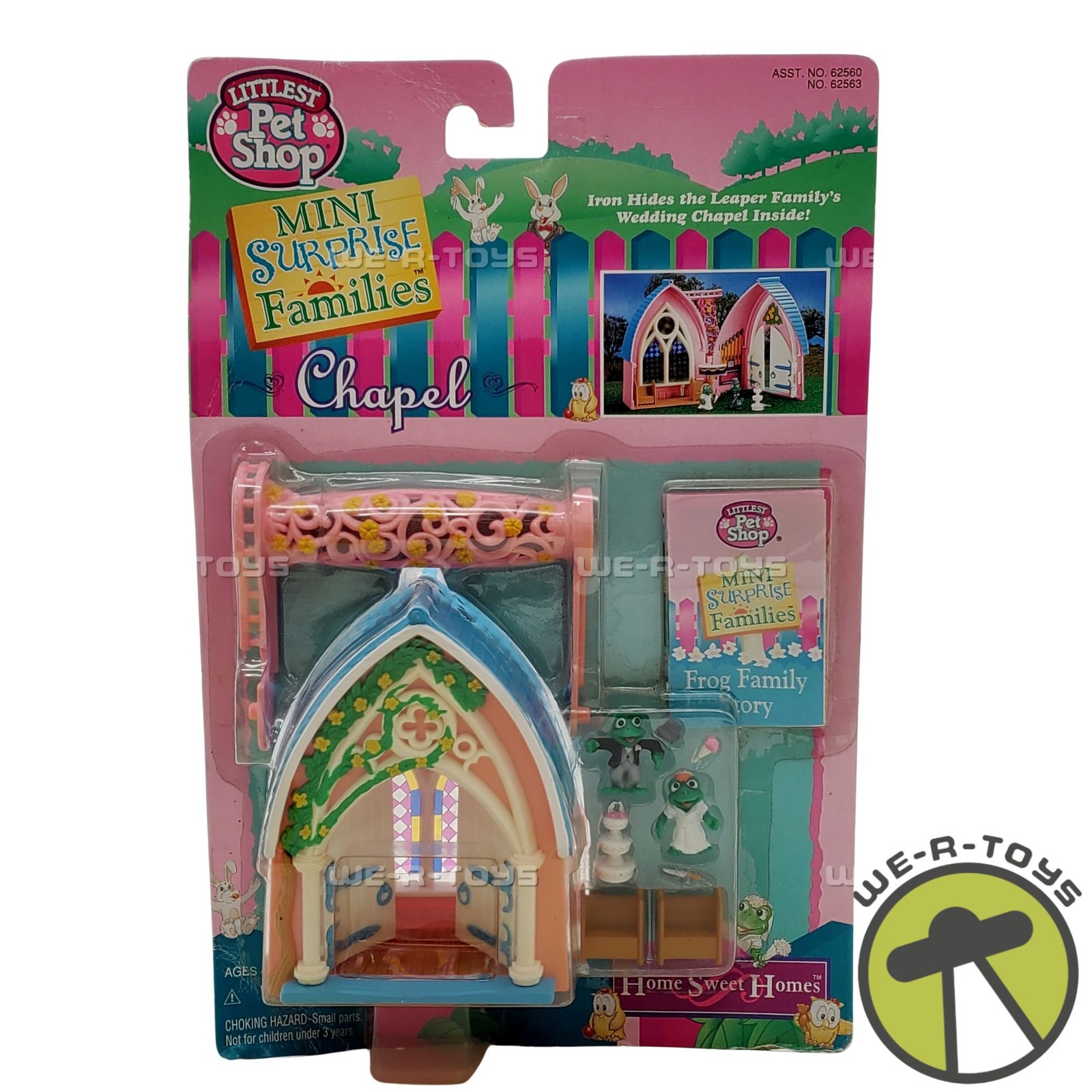 Littlest Pet Shop Mini Surprise Families Chapel Home Sweet Home Set 62563 NEW