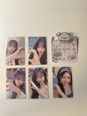 Ive Alive Japan Wonyoung Gaeul Rei Leeseo Liz Luckydraw Pob 5 pc Set Photocard