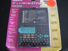 CASIO ILLUMINATOR Data Bank DC-7800-s
