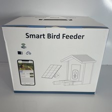   Bird Feeder with Camera 4K HD AI Identify Bird Species Smart Solar-Powered  
